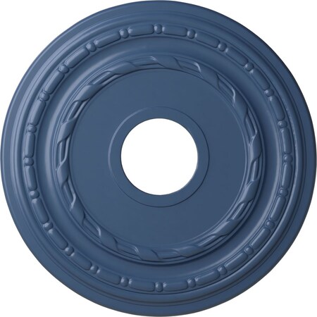 Ekena Millwork Dublin Ceiling Medallion (Fits Canopies up to 8 1/4"), 15 3/8"OD x 3 5/8"ID x 1"P, Americana CM15DUAMF